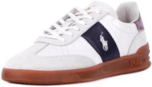 Ralph Lauren Sneakers Wit White Heren