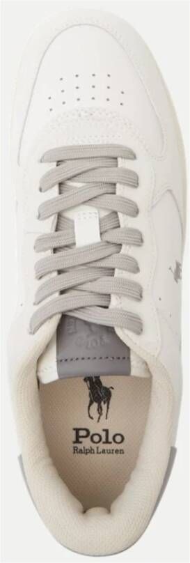 Ralph Lauren Sneakers Wit White Heren