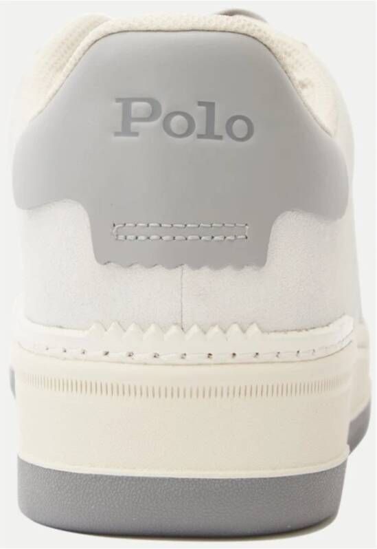 Ralph Lauren Sneakers Wit White Heren