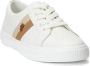 LAUREN RALPH LAUREN Lage Sneakers Dames Janson Ii Low Top Lace Maat: 39 Materiaal: Leer Kleur: Wit - Thumbnail 6