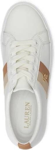 Ralph Lauren Stijlvolle Sneakers voor Mannen en Vrouwen White Dames