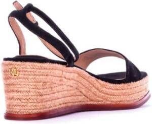 Ralph Lauren Wedges Black Dames