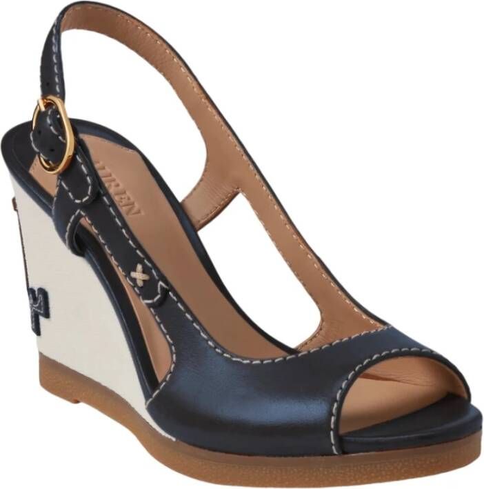 Ralph Lauren Wedges Blue Dames