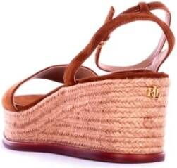 Ralph Lauren Wedges Brown Dames