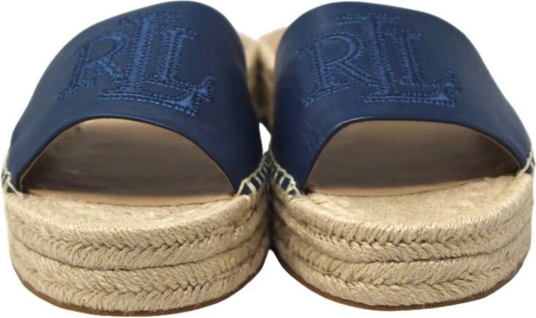 Ralph Lauren Wig Sandalen Blue Dames