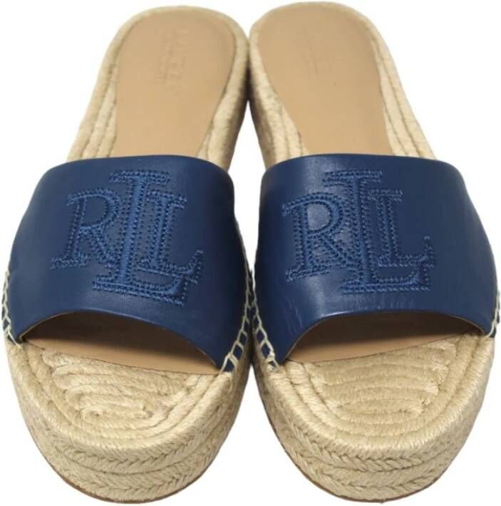 Ralph Lauren Wig Sandalen Blue Dames