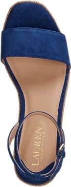 Ralph Lauren Wig Sandalen Blue Dames