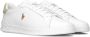 POLO RALPH LAUREN Ralph Lauren Lage Sneakers Heren Hrt Court Maat: 44 Materiaal: Leer Kleur: Wit - Thumbnail 2