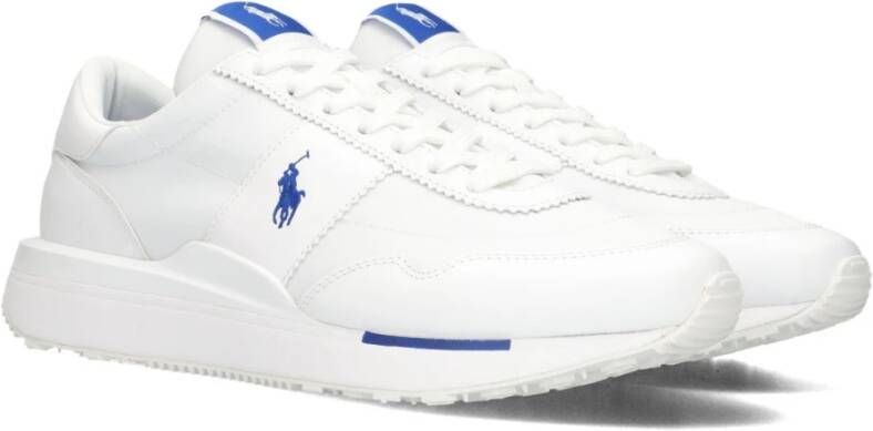 Ralph Lauren Witte Lage Top Sneakers Train 89 White Heren