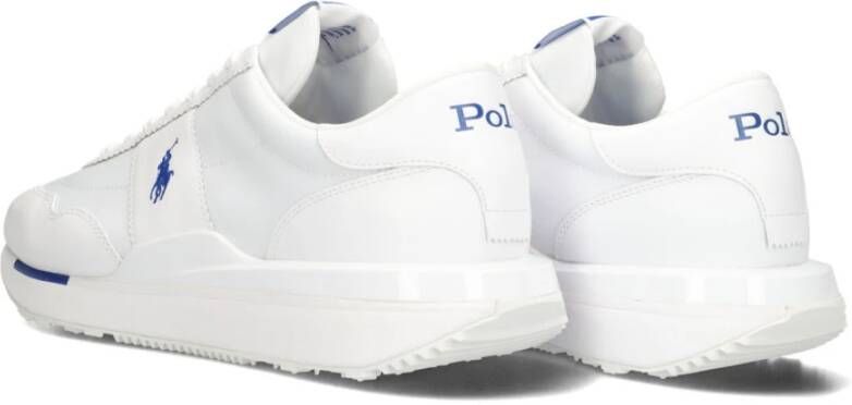 Ralph Lauren Witte Lage Top Sneakers Train 89 White Heren