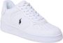 Polo Ralph Lauren Witte Sneakers White Heren - Thumbnail 2