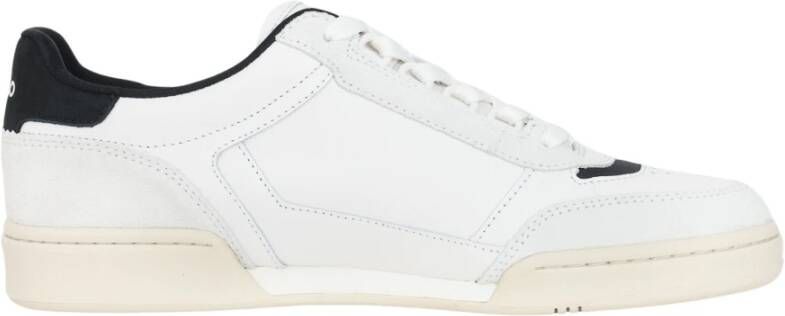 Ralph Lauren Witte Sneakers met Paardenlogo White Heren