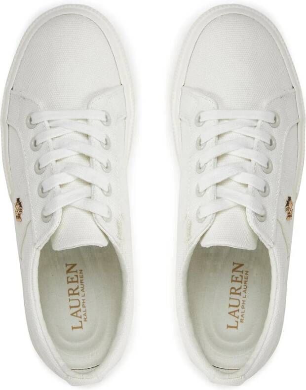 Ralph Lauren Witte Sneakers voor Vrouwen White Dames