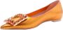 Ras Novazembla Ballerina's Stijlvolle Comfortabele Platte Schoenen Orange Dames - Thumbnail 11