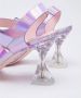 Ras High Heel Sandals Purple Dames - Thumbnail 4