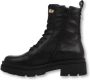 Red Rag Dames Bikerboots met Zijrits Black Dames - Thumbnail 2