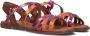 Red Rag Oranje Leren Sandalen voor Dames Multicolor Dames - Thumbnail 8