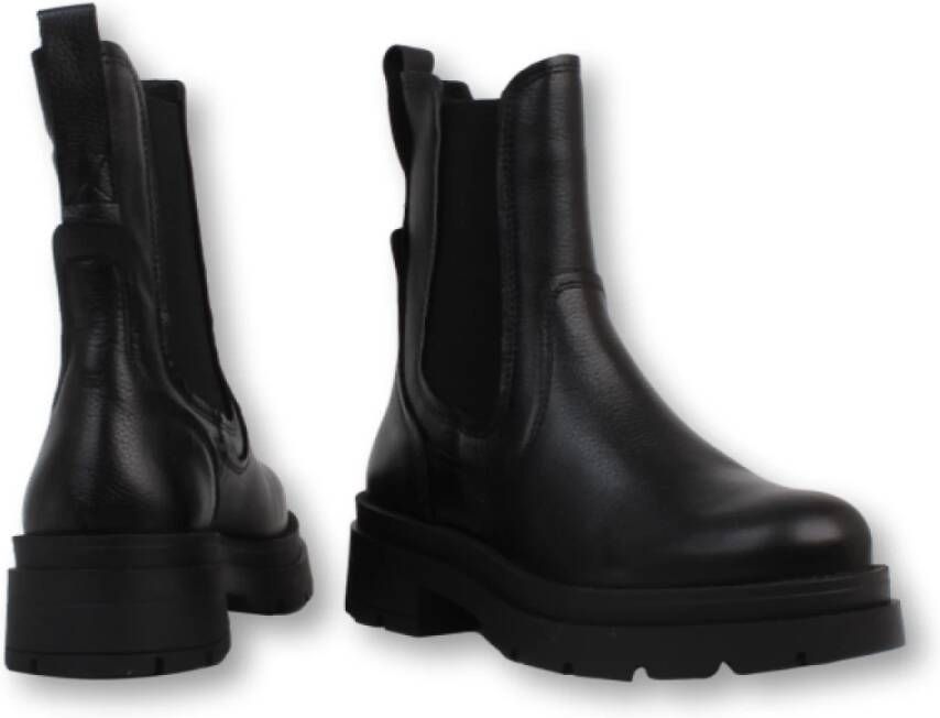 Red Rag Stijlvolle Chelsea boots voor vrouwen Black Dames