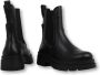 Red Rag Stijlvolle Chelsea boots voor vrouwen Black Dames - Thumbnail 3