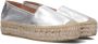 Red Rag Zilveren Espadrilles met Jute Platform Gray Dames - Thumbnail 7