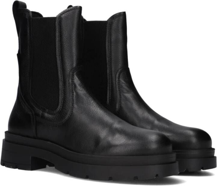 Red Rag Zwarte Chelsea Boots Stijlvol Model Black Dames