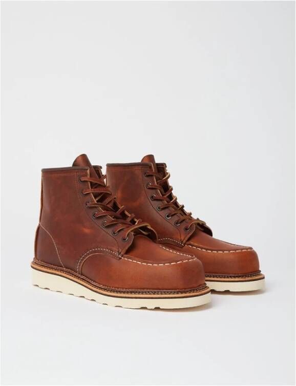 Red Wing Shoes 1907 Classic Moc Toe Copper Laarzen Bruin Heren