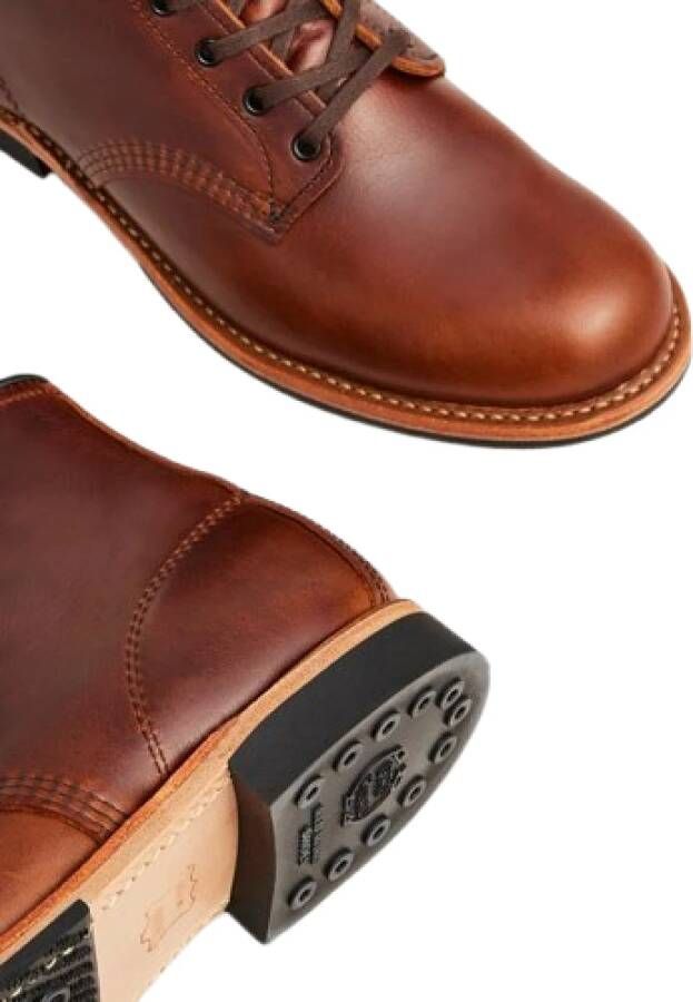 Red Wing Shoes Beckman Cigar Leren Laars Brown Heren