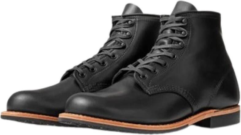 Red Wing Shoes Beckman Zwarte Leren Laars Black Heren