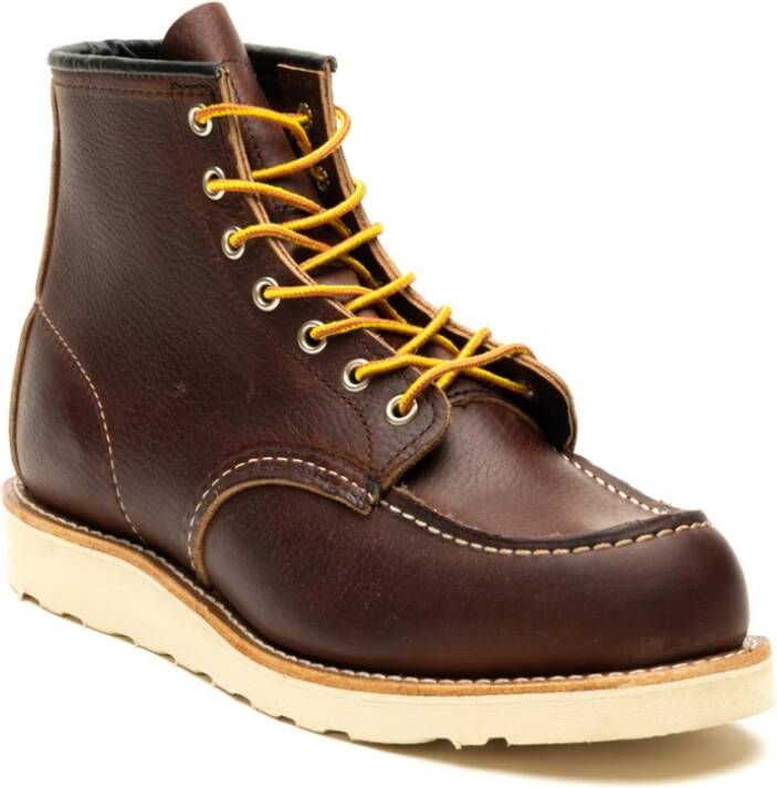 Red Wing Shoes Bruin Leren Platte Schoenen Brown Heren