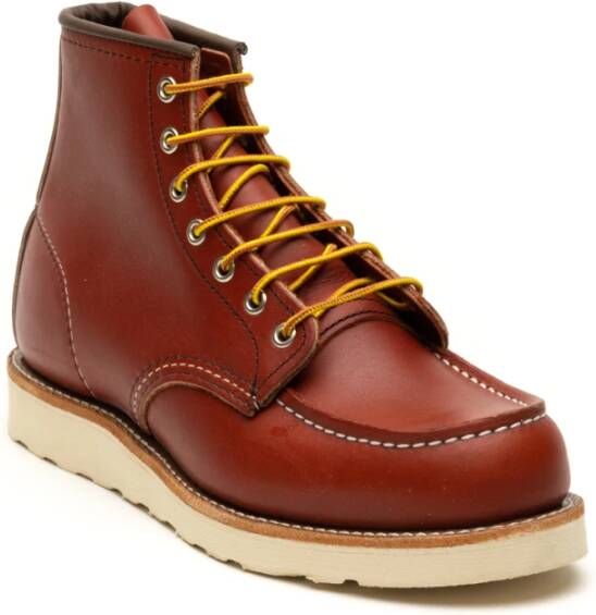 Red Wing Shoes Bruine Moc Toe Platte Schoenen Brown Heren