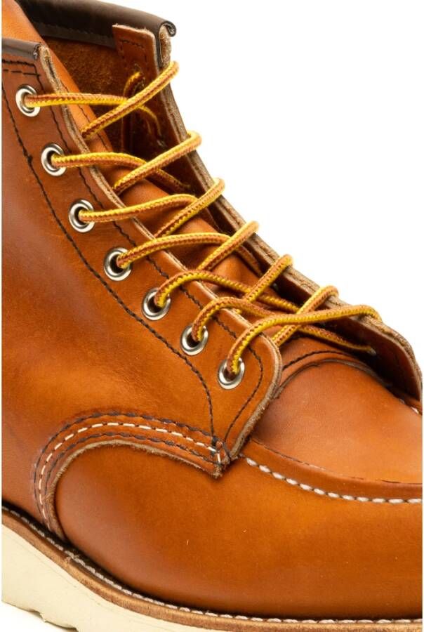 Red Wing Shoes Bruine Platte Schoenen Moc 875 Stijl Brown Heren