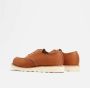 Red Wing Shoes Cognac Bruin Leren Platte Schoenen Red Heren - Thumbnail 4