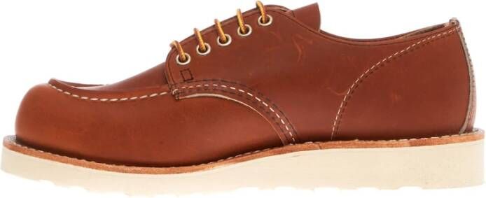 Red Wing Shoes Gouden Legacy Moc Toe Oxford Schoenen Brown Heren