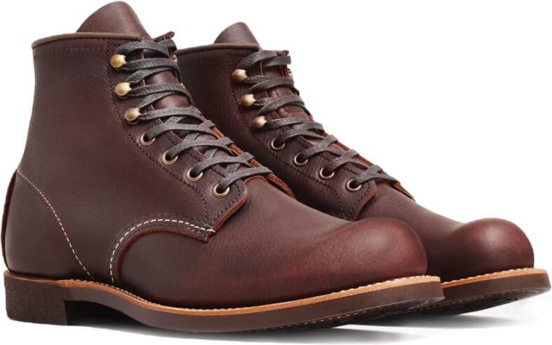 Red Wing Shoes Klassieke Chelsea leren laars Brown Heren