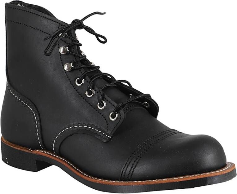 Red Wing Shoes Klassieke Iron Ranger Laars Black Heren