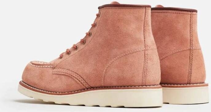 Red Wing Shoes Klassieke Moc Dusty Rose Laars Pink Dames