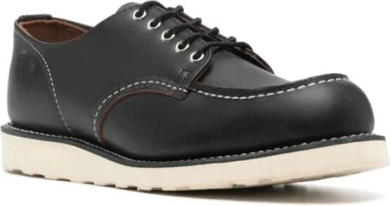 Red Wing Shoes Klassieke Moc Oxford Schoen Black Heren