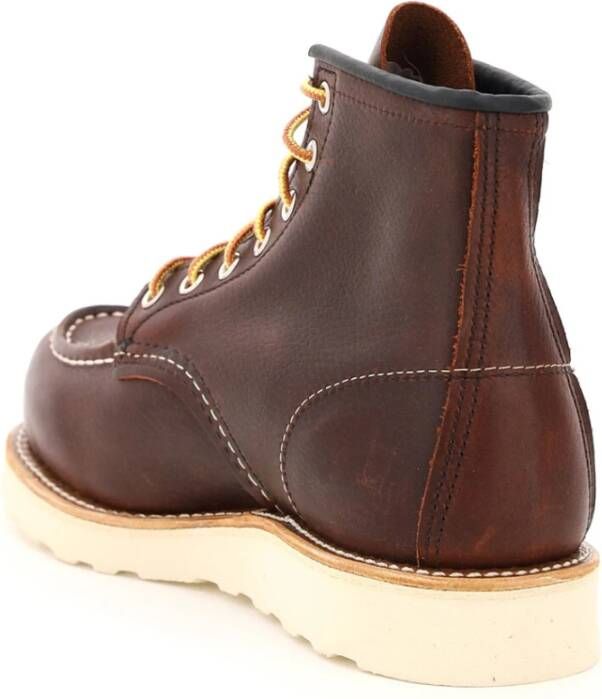 Red Wing Shoes Klassieke Moc Toe Briar Oil Slick Laarzen Brown Heren