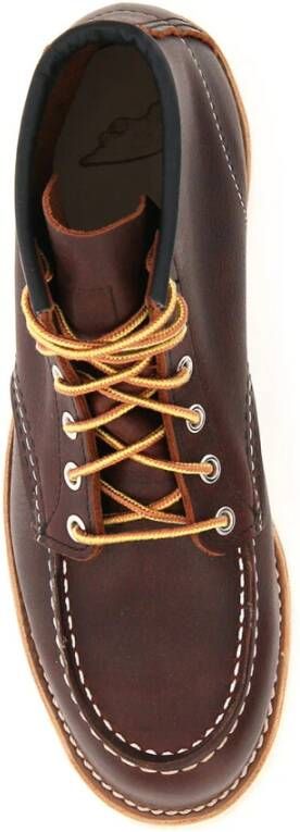 Red Wing Shoes Klassieke Moc Toe Briar Oil Slick Laarzen Brown Heren