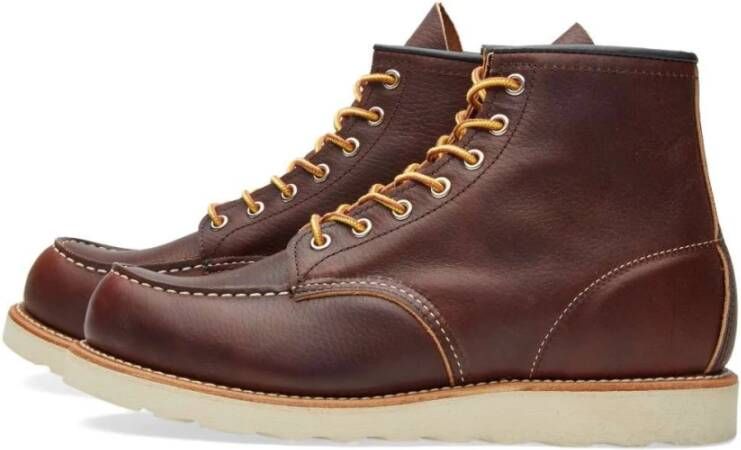 Red Wing Shoes Klassieke Moc Toe Briar Oil Slick Laarzen Brown Heren