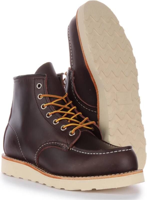 Red Wing Shoes Klassieke Moc Toe Enkellaarzen Brown Heren