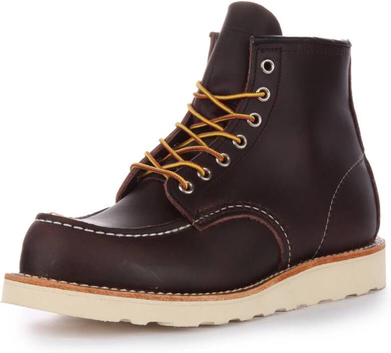 Red Wing Shoes Klassieke Moc Toe Enkellaarzen Brown Heren