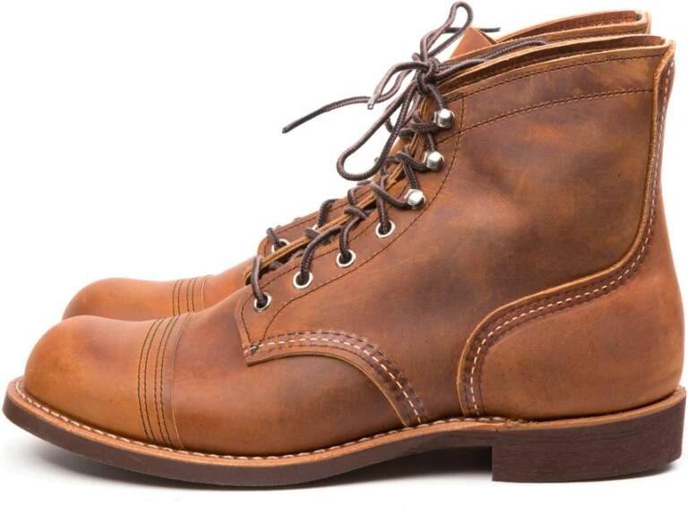 Red Wing Shoes Klassieke Moc Toe Leren Laars Brown Heren