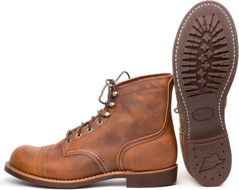 Red Wing Shoes Klassieke Moc Toe Leren Laars Brown Heren