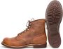 Red Wing Shoes Klassieke Moc Toe Leren Laars Brown Heren - Thumbnail 3