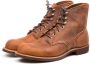 Red Wing Shoes Klassieke Moc Toe Leren Laars Brown Heren - Thumbnail 6