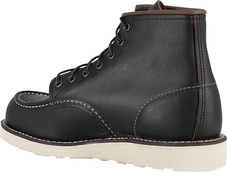 Red Wing Shoes Klassieke Moc Toe Werklaarzen Black Heren