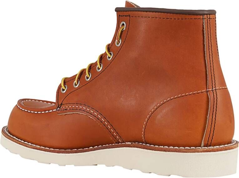 Red Wing Shoes Klassieke Moc Toe Werklaarzen Brown Heren