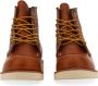 Red Wing Shoes Leren Moc Toe Veterschoenen Brown Heren - Thumbnail 2