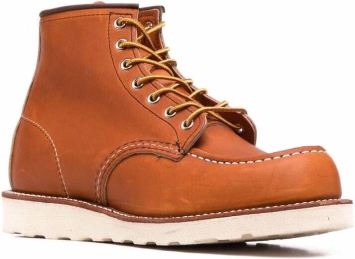 Red Wing Shoes Platte Rode Schoenen Red Heren